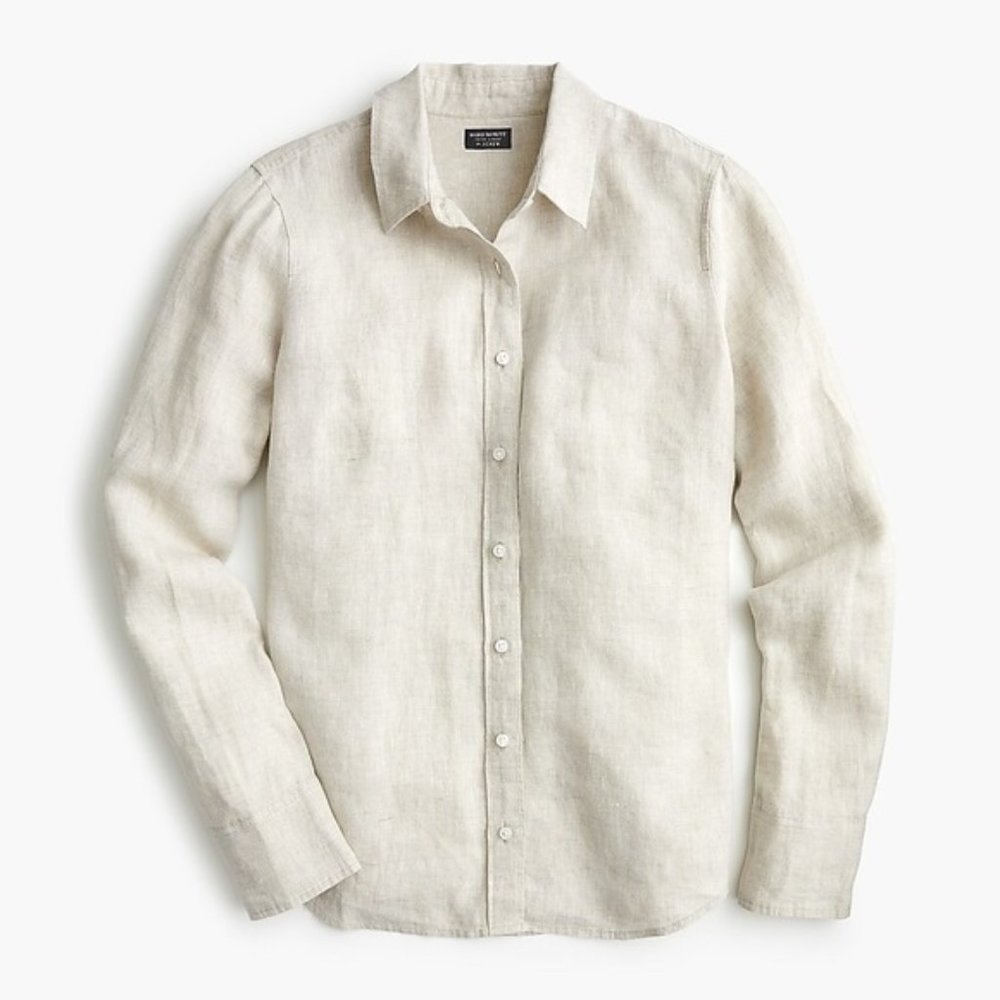 J. Crew Linen Cotton Shirt